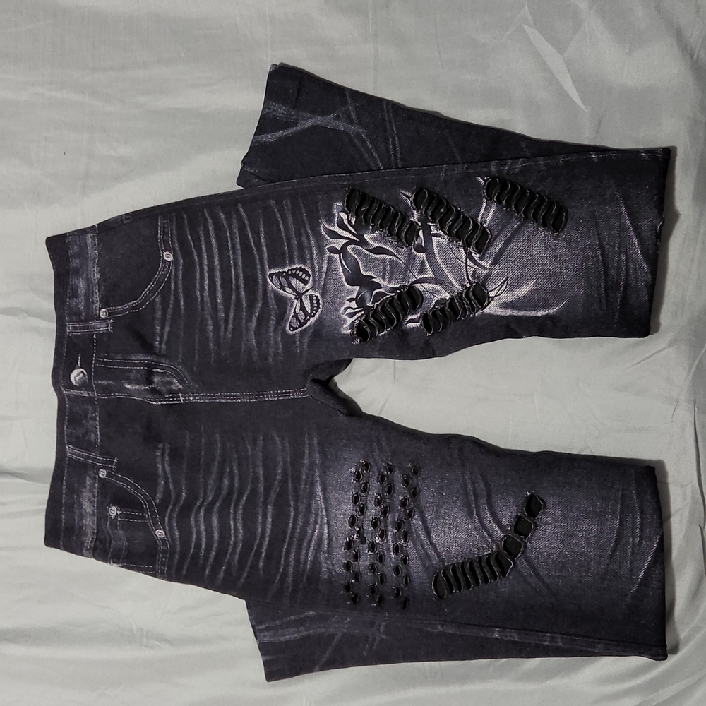Jean leggings